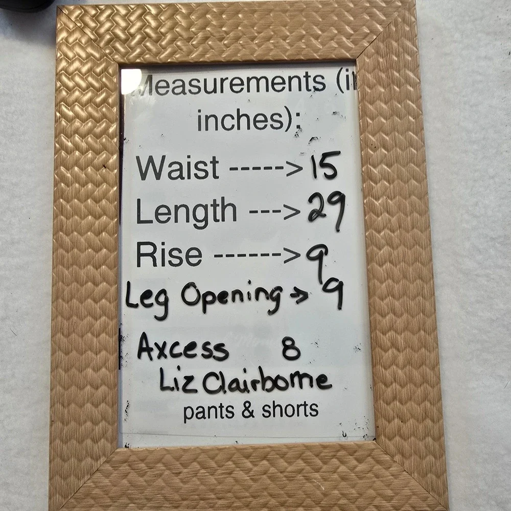 Axcess measurements waist