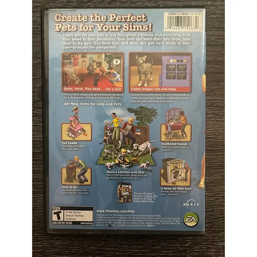 Electronic Arts sims pets