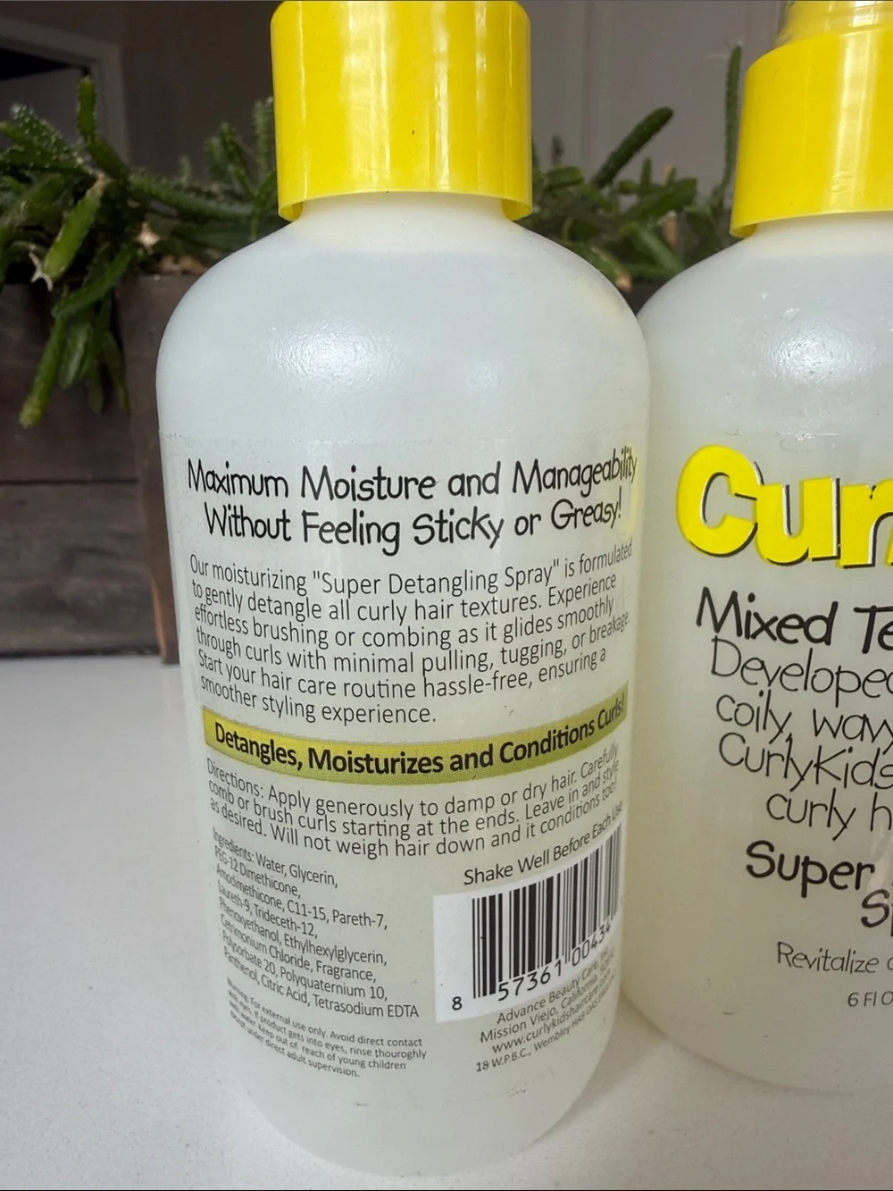 curly kids super detangling