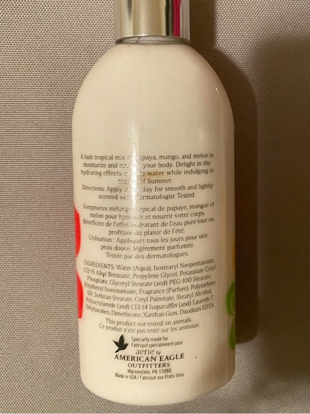 aerie papaya infused