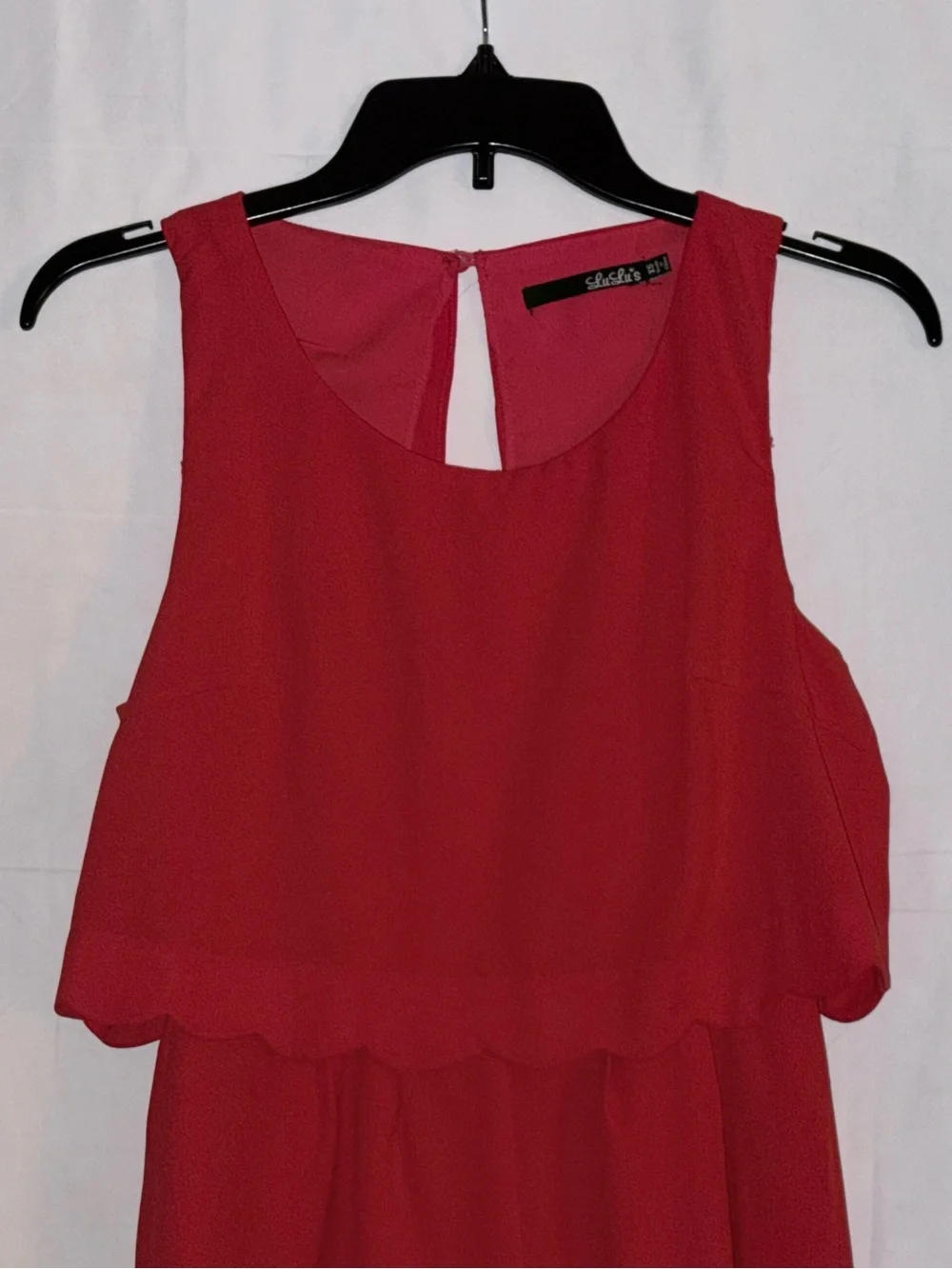 Lulus vibrant red