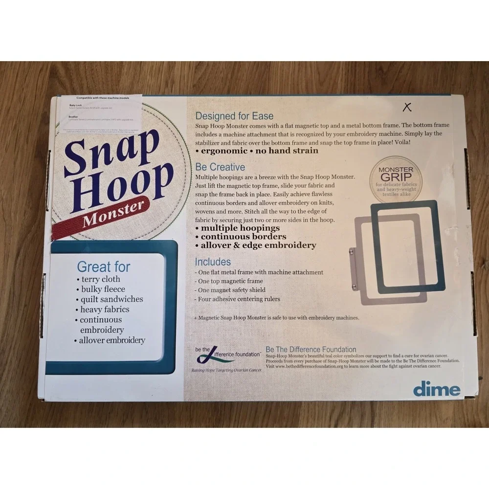 Brother snap hoop