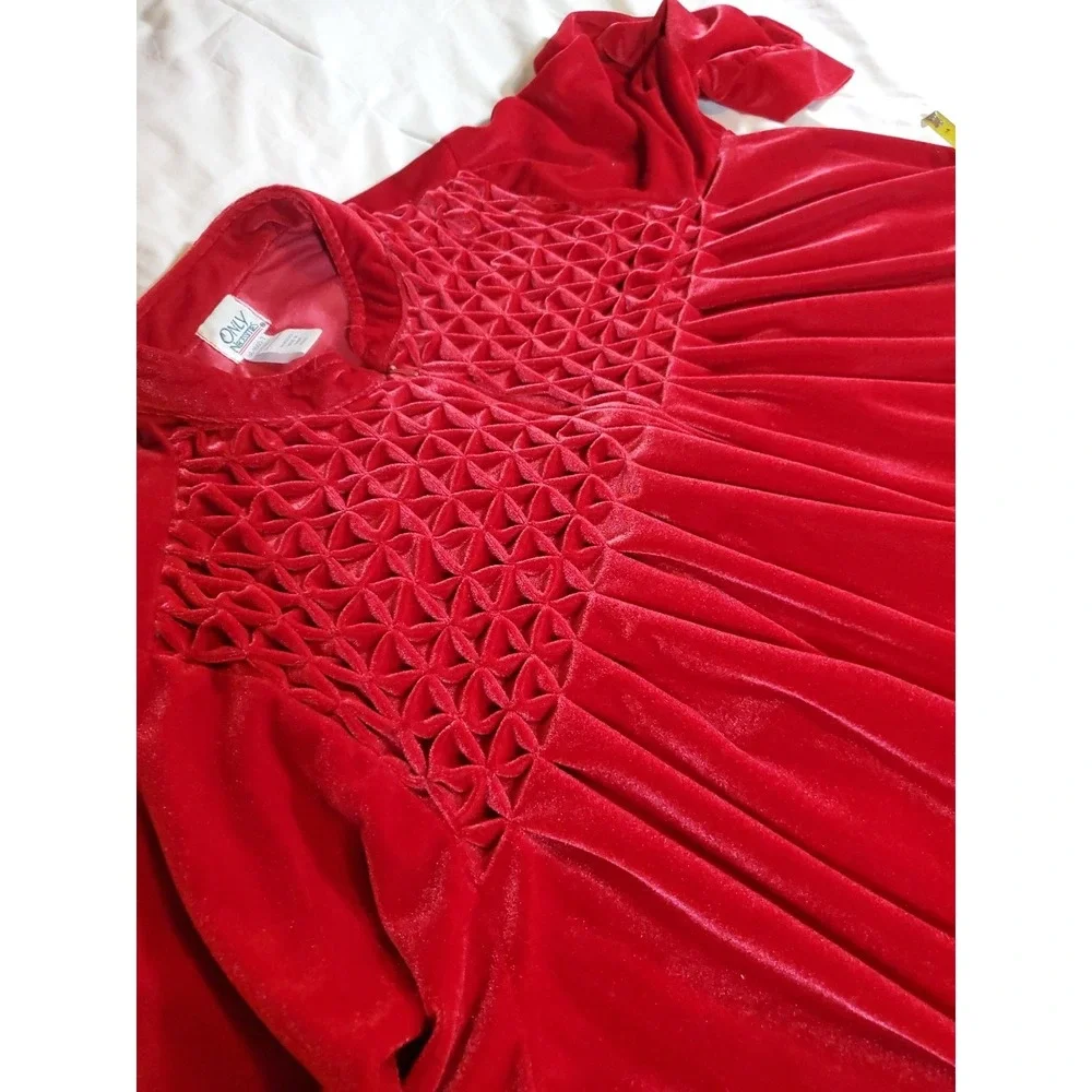 Only Necessities velvet vtg