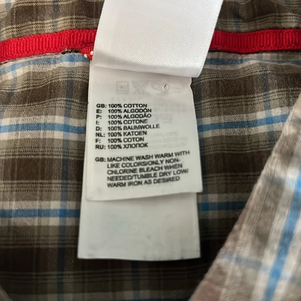 The North Face pockets plaid
