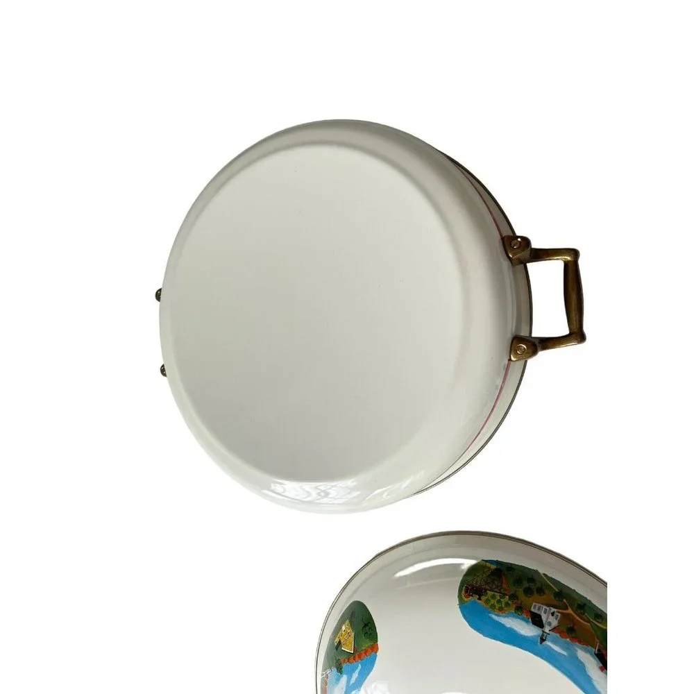 Unknown vintage enamelware