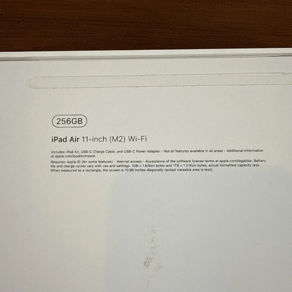 Apple this listing