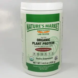 Nature’s Market Organic Plant Protein Creamy Chololate